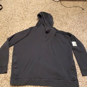 Oversized adidas hoodie